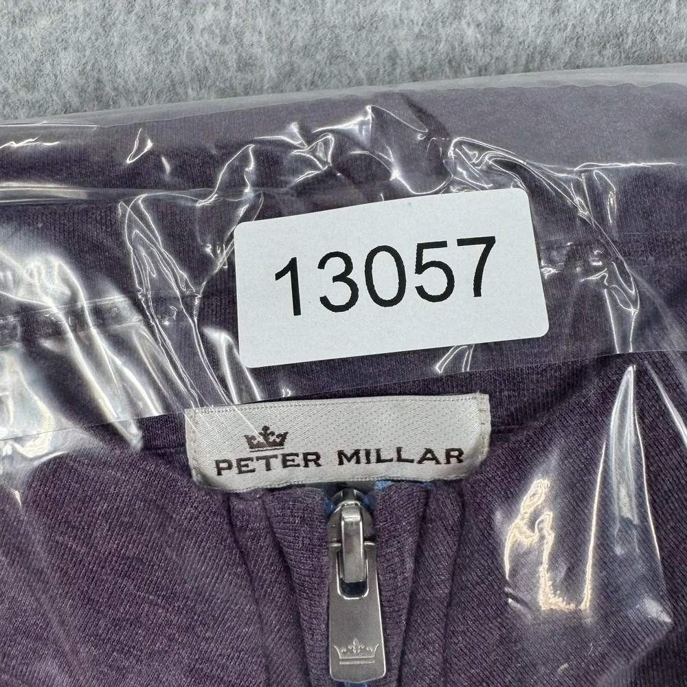 Peter Millar 2018 PGA Championship Bellerive Sweater Mens Small Purple Golf
